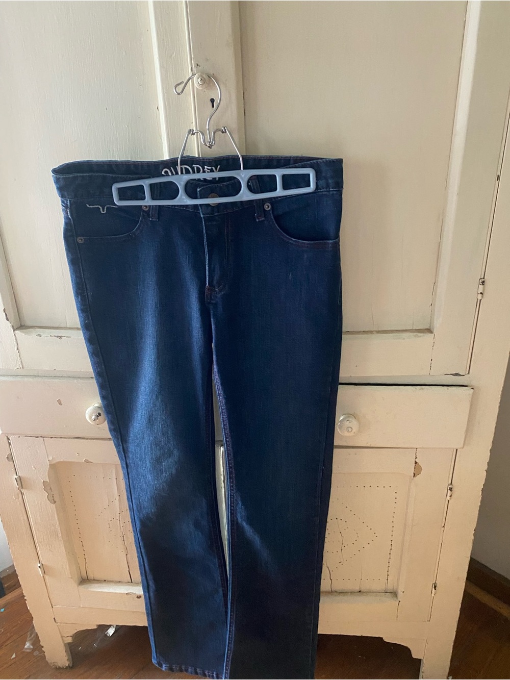 Kimes Ranch Women's Straight Leg Jeans - Dark Blue